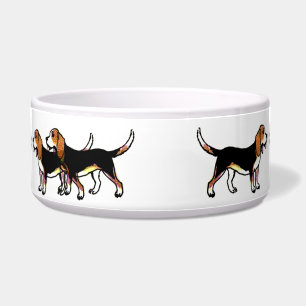 Glücklicher Beagle Napf