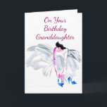 GLÜCKLICHER **BIRHTTAG GRANDAUGHTER** KARTE<br><div class="desc">SCHÖNE ***BIRTHTAGE WÜNSCHT SICH*** FÜR IHREN **SEHR BESONDERES GRANDAUGHTER*** DANKE IHNEN FÜR IHRE STOPPER VON 1 MEINER 8 STUDIEN!!!!</div>