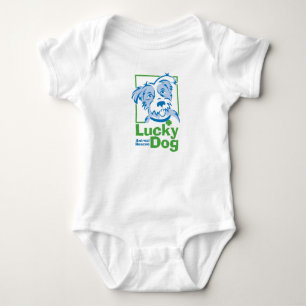 Glücklicher Bodysuit des Babys Hunde Baby Strampler