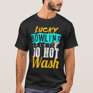 Glücklicher Bowling für Bowlers T-Shirt