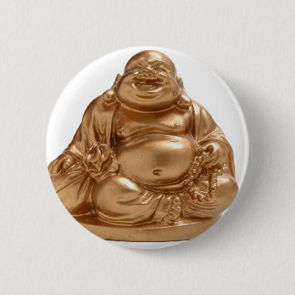 Glücklicher Buddha Button