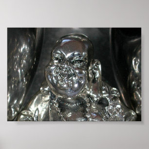 Glücklicher Buddha Poster