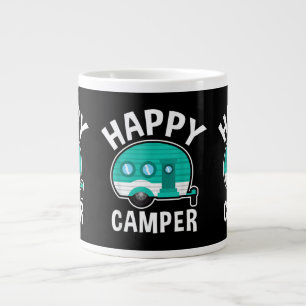 Glücklicher Camper Campingwagen Wohnwagen Lustiger Jumbo-Tasse