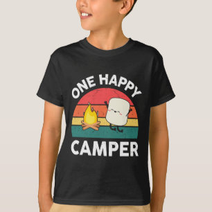 Glücklicher Camper Kleinkind Jungen Lustiger Marsh T-Shirt