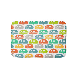 glücklicher Camper| Moderne Dekorationsrechte für  Badematte