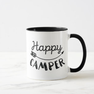 Glücklicher Camper Tasse