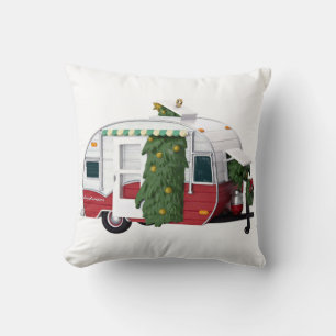 **GLÜCKLICHER CAMPER** WEIHNACHTSKISSEN KISSEN