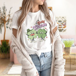 Glücklicher Charm T - Shirt , Shirt zum Glück , St