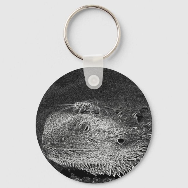 Glücklicher Cricket-Schlüsselanhänger Schlüsselanhänger (Vorderseite)