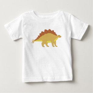 Glücklicher Dinosaurier für Kleinkinder Baby T-shirt