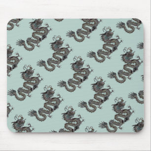 Glücklicher Drache Mousepad