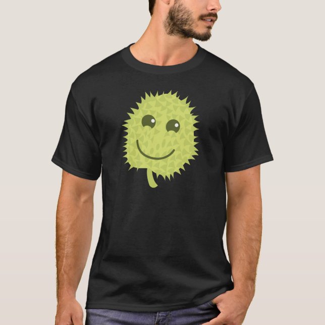 Glücklicher Durian T-Shirt (Vorderseite)