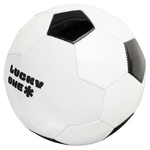 Glücklicher Einfußball Fußball