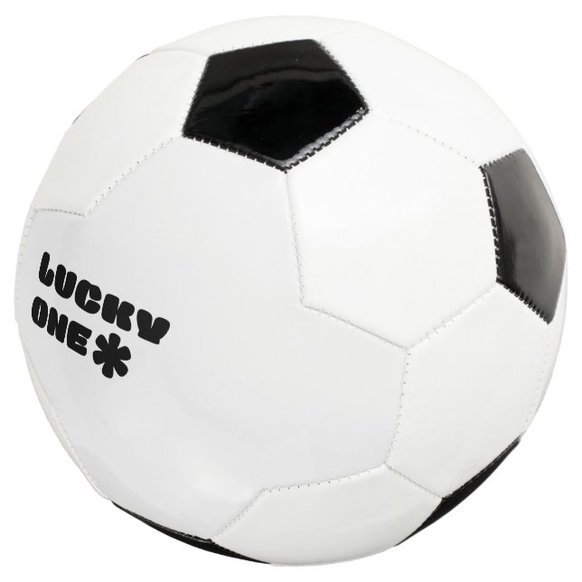 Glücklicher Einfußball Fußball (Dreiviertel)