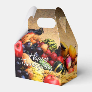 Glücklicher Erntedank 12 Geschenkschachtel