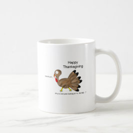 Glücklicher Erntedank verschlingt Gob… Tasse