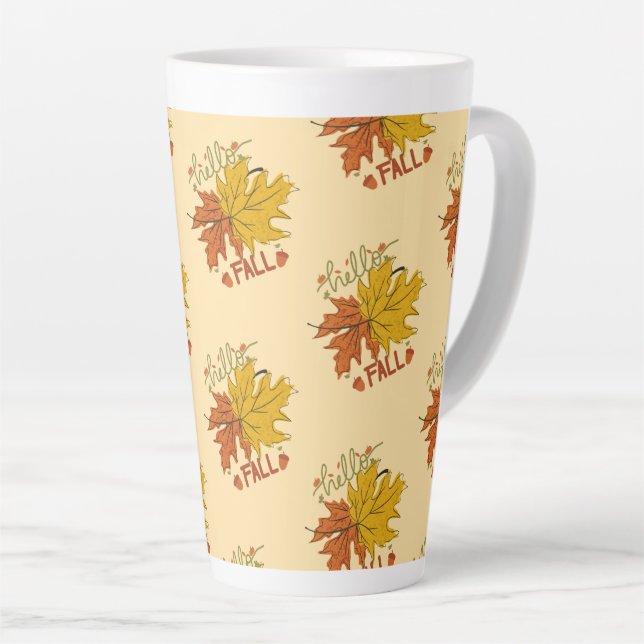 glücklicher Erntedankfall Milchtasse (Rechte Ecke)