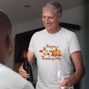 glücklicher Erntedankspulkauer Herbst lässt Flut T-Shirt