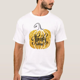 glücklicher Erntedankspulkauer Herbst lässt Flut T-Shirt