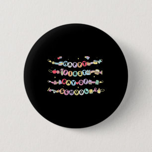 Glücklicher erster Schultag Armband Zurück zur Sch Button