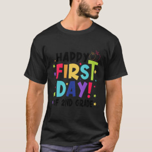 glücklicher erster Tag des Niedlichen Appels der z T-Shirt