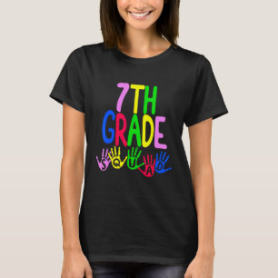 Glücklicher erster Tag des siebten 7. Trupp-Klasse T-Shirt