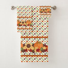 glücklicher Fall Badhandtuch Set