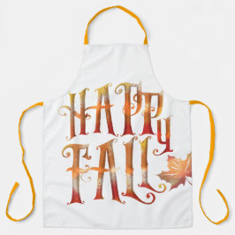 glücklicher Fall Schürze