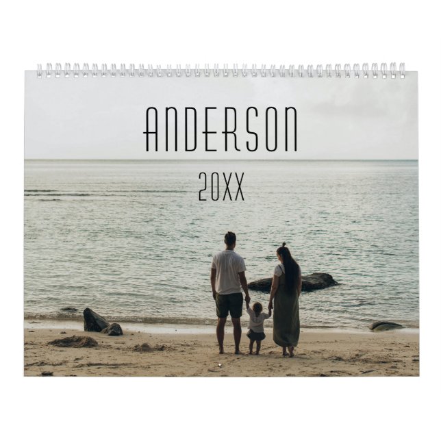 Glücklicher Familienkalender für personalisiertes  Kalender (Titelbild)