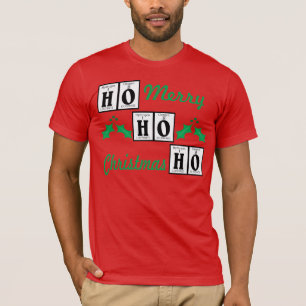 Glücklicher Feiertag, frohe Weihnachten T-Shirt