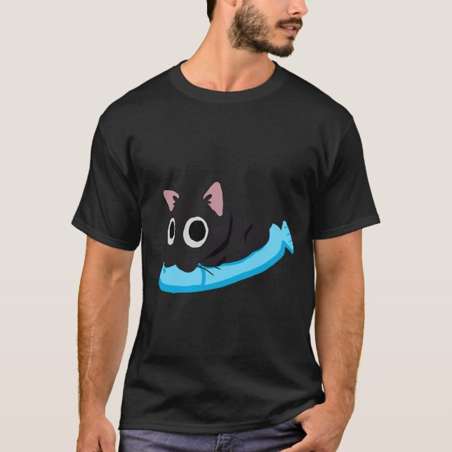 Glücklicher Fisch Freitag T-Shirt (Vorderseite)