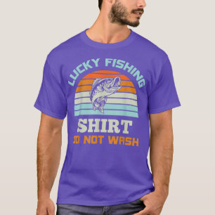 Glücklicher FischfangNicht waschen 631  T-Shirt