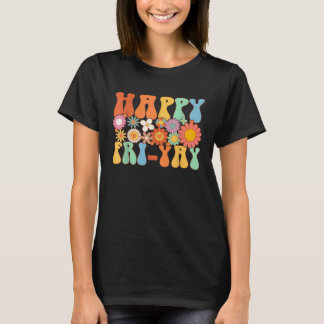 Glücklicher Freitag Yay Freitag  Spaß Lehrer Groov T-Shirt