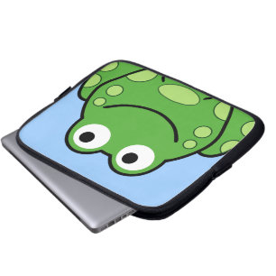 Glücklicher Frosch Laptopschutzhülle