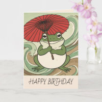 Glücklicher Frosch Matsumoto Hoji Stil 