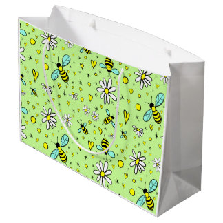 glücklicher Frühling Große Geschenktüte