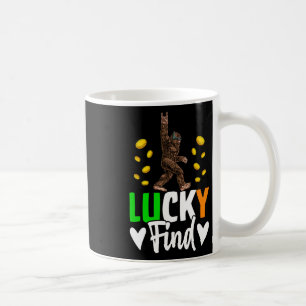 Glücklicher Fund Bigfoot Frohen St Patricks Tag Sh Kaffeetasse
