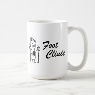 Glücklicher Fuß/trauriger Fuß Kaffeetasse