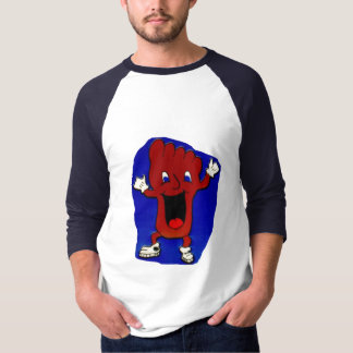 Glücklicher Fuß, trauriger Fuß T-Shirt