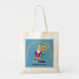 Glücklicher Garten-Tote Tragetasche
