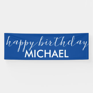 glücklicher Geburtstag Banner