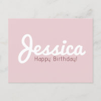 Glücklicher Geburtstag, benutzerdefinierbarer Name