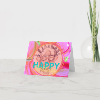Glücklicher Geburtstag Dankeskarte