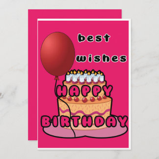 glücklicher Geburtstag Einladung