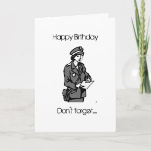 GLÜCKLICHER GEBURTSTAG FÜR MEINE ***MITARBEITER*** KARTE