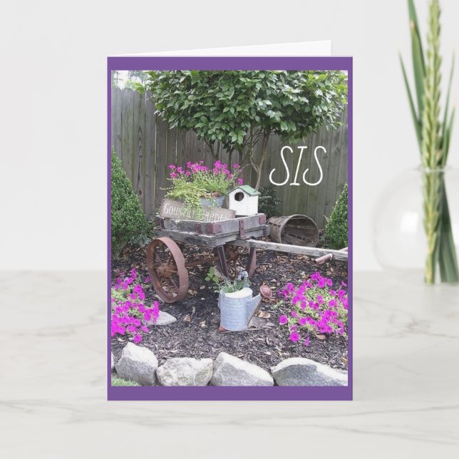 **GLÜCKLICHER GEBURTSTAG FÜR MEINE **SPEZIELLE SCH KARTE (Vorderseite)