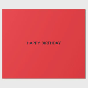 GLÜCKLICHER GEBURTSTAG GESCHENKPAPIER VON IGOR