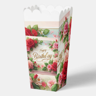 glücklicher Geburtstag Geschenkschachtel