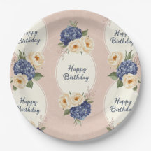 Glücklicher Geburtstag, Hydrangeas und Peonies