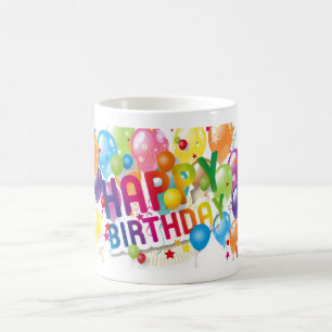 Glücklicher Geburtstag Kaffeetasse